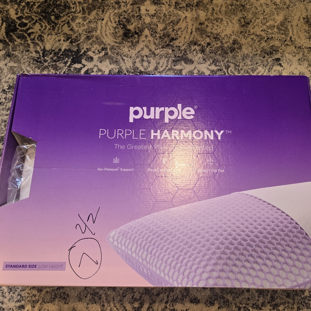 Purple Harmony Pillow